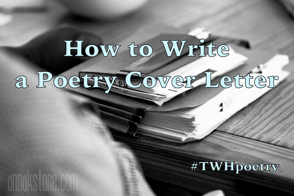 How To Write A Poetry Cover Letter The Watering Hole 