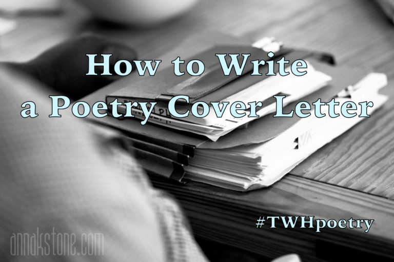 what is a cover letter in poetry