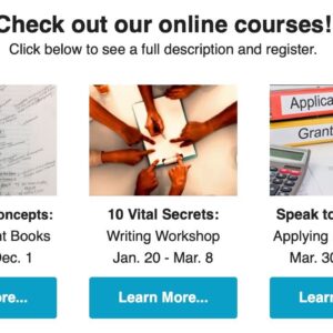 Looking for our Online Courses?