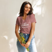 Lorde Women’s relaxed v-neck t-shirt