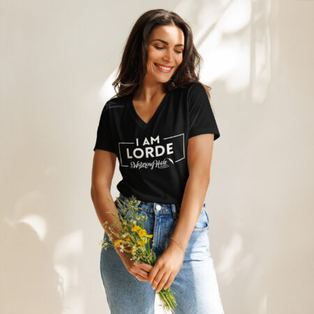 Lorde Women’s relaxed v-neck t-shirt